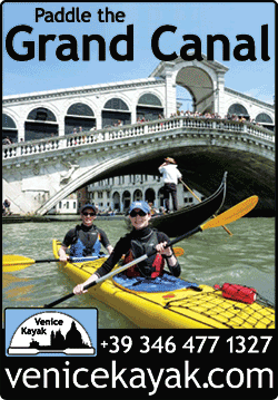 venice kayak magazine display ad designed by shelli